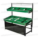 1200mm 400mm 50kgs Vegetable Fruit Display And Veg Display Stands