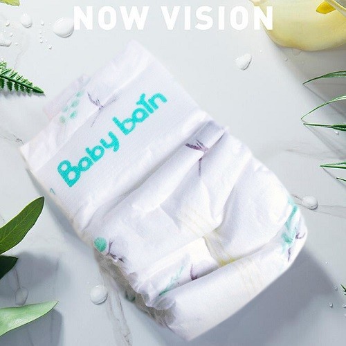 Cute Printing Breathable Back Sheet Baby Diapers Disposable Rapid Absorption