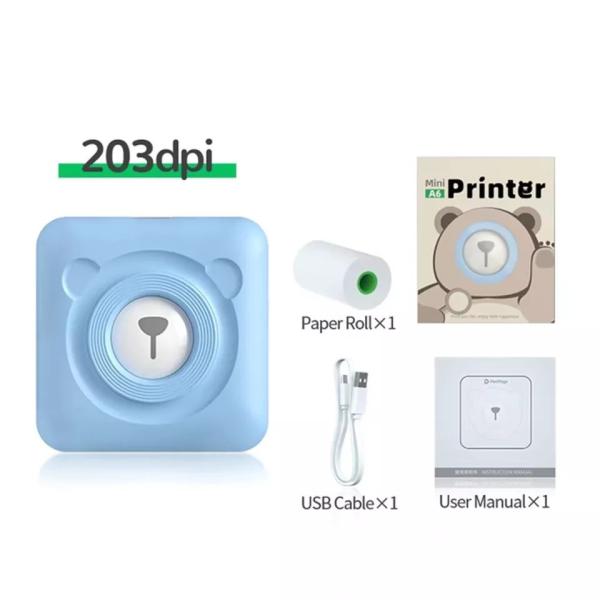 Buy cheap A6 58mm Mini Portable Thermal Photo Printer For Home from wholesalers