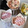 Buy cheap Valentine's Day Printing Special-shaped Flower Wrapping Paper 50g Mixed Pulp Waterproof from wholesalers