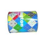 Custom printing round sweet tin boxes wholesaler