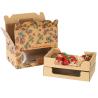 Buy cheap Eco Friendly Fruit Cardboard Box Trays Lightweight Custom Size Logo from wholesalers