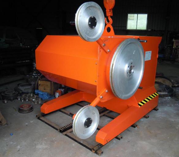 Buy cheap High Precision Wire Saw Machine , Stones Cutting Diamond Wire Cutting Machine from wholesalers