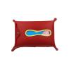 Buy cheap PU Leather Black Luxury Sun Visor Car Tissue Box 8.86 Inches from wholesalers
