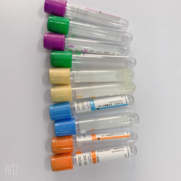 Buy cheap 0.5 M EDTA vacuum blood colletion tube Blood Collection Tubes Color Guide Purple Cap Tubs from wholesalers