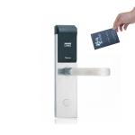 RF Card Smart Hotel Lock 3.5kgs Electronic Card Access Door Locks