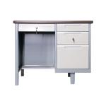 OEM Office Computer Desk Table Steel Reception Desk Cyber Cam Lock
