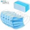 Buy cheap Blue+White Earloop Face Mask Antiviral Medical Protective Face Masks from wholesalers