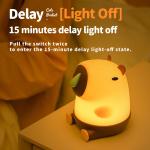 Wholesale Capybara Night Light Cute Animal Night Lamp Snottybara Silicone Touch