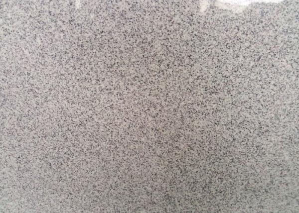 Buy cheap Indoor / Outdoor Granite Tiles , Light Grey Hard Honed Granite Floor Tile from wholesalers