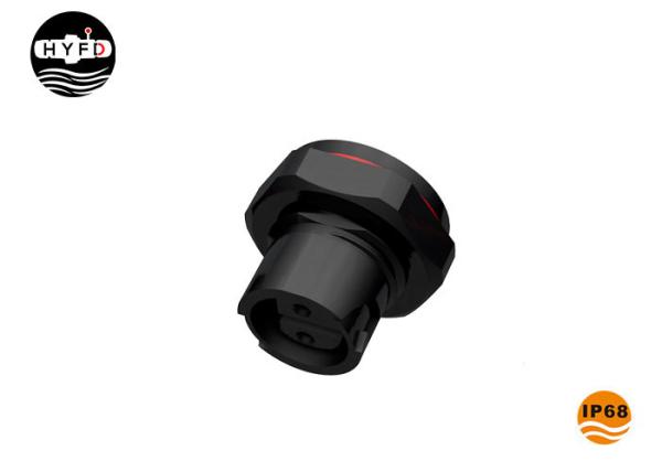 Buy cheap M16 Nylon PA66 2 Pin Panel Mount Connector For LED Strips from wholesalers