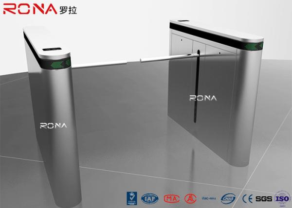 Automatic Smart Drop Arm Gate , Access Control Turnstiles 304 Stainless Steel