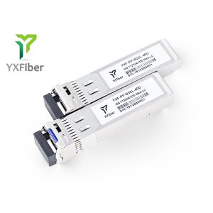 China 40km 1270nm 1330nm WDM 10G BIDI SFP Module on sale