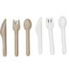 Buy cheap Bulk Eco Disposable Sugarcane Compostable Cutlery Tableware 16CM from wholesalers