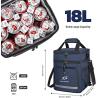 Buy cheap Collapsible Leakproof Insulated Lunch Cooler Bag Reusable For Women Men from wholesalers