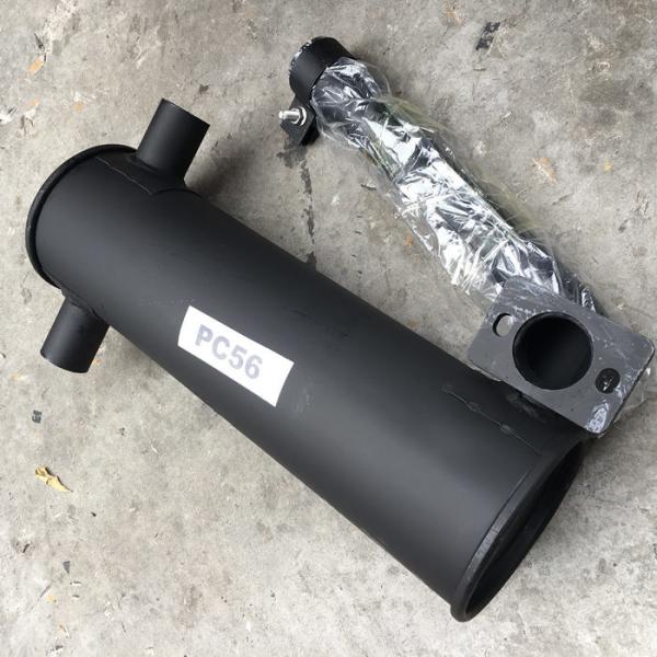 Buy cheap PC56 Excavator Engine Parts Silencer , Diesel Engine Excavator Muffler from wholesalers