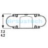Buy cheap Easy Installation 1B12-306 Goodyear Air Spring 578-91-3-301 Single Convoluted Industrial Air Shock from wholesalers