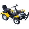 Buy cheap Yellow Black Mini Tractor 4x4 Garden Tractor Rear 2 Tined Plow from wholesalers
