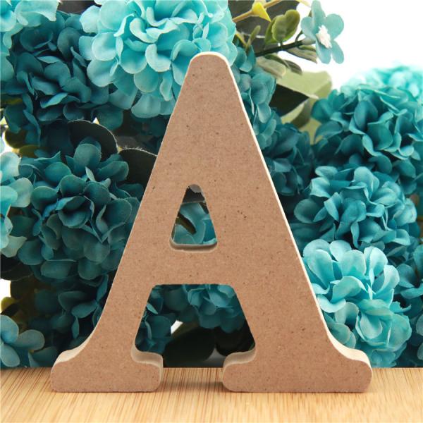Buy cheap Nontoxic Standing 3.94in Wooden Letters Alphabet For Wedding from wholesalers
