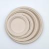 Buy cheap Environmental Protection Sturdy Biodegradable Bagasse Plates Bagasse Pulp Products from wholesalers