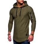 Custom Gym Full Face Zip Hoodie Sportswear Running Jacket Basketbal For Men