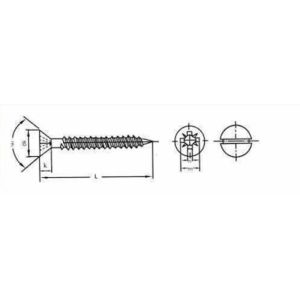 Buy cheap OEM Fasteners Hardware Bulgy Screw ZINC Grey Phosphated from wholesalers