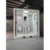 Buy cheap Flat Pack Container for Portable Outdoor Toilet Modified Shipping Container product