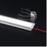 Buy cheap 19mm Indoor Wall Led Profile Recessed Decorative Wardrobe Light Plaster from wholesalers