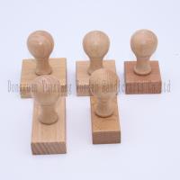 Buy cheap Wooden Stamp Wood Round Handle, Wooden Knobs Stamp Mounts Drawer Pulls for Stamp product