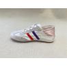 Buy cheap Women casual comfort sneakers satin shoes lace-up breathable with leather and low cut from wholesalers