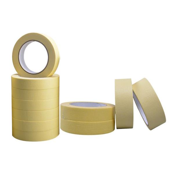 UV Resistance Crepe Paper Masking Tape High Temperature Resistance Tape For