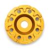 Buy cheap 12" Segment Diamond Cup Wheels 30 Grit - 400 Grit T Shape For Grinding Concrete from wholesalers