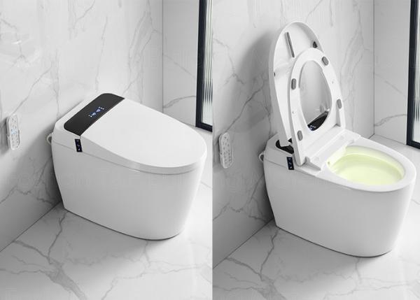 Buy cheap Floor Mounted Bathroom Toilet Bowl 220V / 110V Smart Bidet Toilet Sanitary from wholesalers