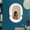 Buy cheap Oval Bathroom Led Wall Full Length Mirror Hanging Vanity Tall Mirror from wholesalers