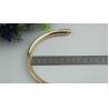 Buy cheap RLOVE profession zinc alloy 2 color bag metal handle for bag fitting from wholesalers