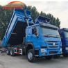 Buy cheap 40 Ton Used Sinotruk Dump Truck , Sand Stone Mining Howo 6x4 Tipper Truck 10 Tires from wholesalers