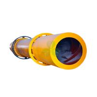 Buy cheap Yellow Color Small Rotary Drum Dryer Machine High Efficiency Biomass Rotary product