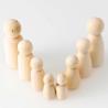 Buy cheap Craft 100Pcs Wooden Peg Dolls Blank ISO9001 Painting from wholesalers