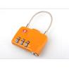 Buy cheap cable TSA zinc alloy keyword lock from wholesalers