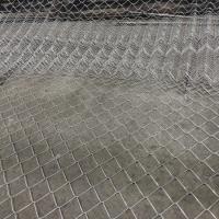 Buy cheap Height 1.8m Chain Mesh Security Fencing Round Post For Safety Protection product