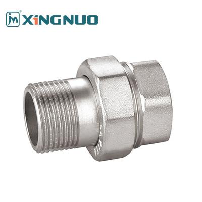 brass tee Loose Hexagon Thread Water Pipe Joint Oil Twist Slip Wire Buckle