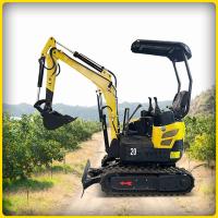 Buy cheap 2 Ton Mini Crawler Excavator Digging Machines For Building / Construction product