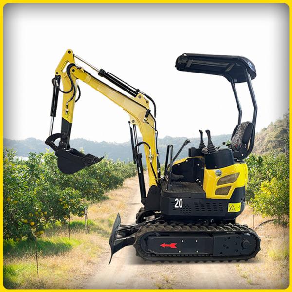Buy cheap 2 Ton Mini Crawler Excavator Digging Machines For Building / Construction from wholesalers