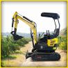 Buy cheap 2000Kg Little Mini Excavator Equipment , Mini Mini Digger Excavator from wholesalers