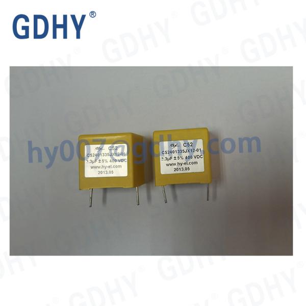 Buy cheap C52 3.3UF/400V Polypropylene Film Capacitor safety performance from wholesalers