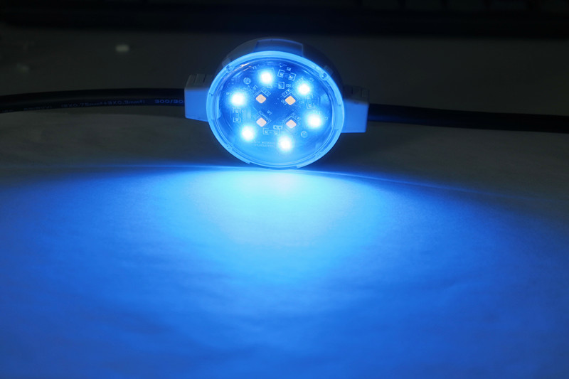 Decorative 1.5W 24V SMD3535 H5010M24 RGB LED Pixel 50mm