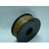 Buy cheap Cubify And Up 3D Printer Filament PLA 1.75mm 3.0mm Gold Filament from wholesalers