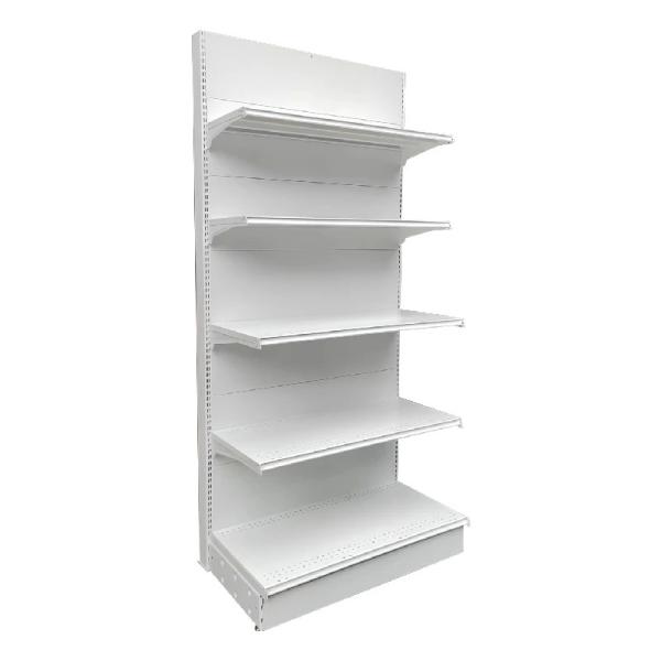Buy cheap Factory custom color size metal super markat racks white gondola shelving from wholesalers