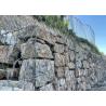 Buy cheap 230g/M2 Zinc Coated Gray Gabion Wire Mesh 2.0mm With ≥15% Elongation from wholesalers