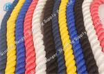 High Strength Marine Mooring Rope Multi - Colored Sailing Rope Low Elongation